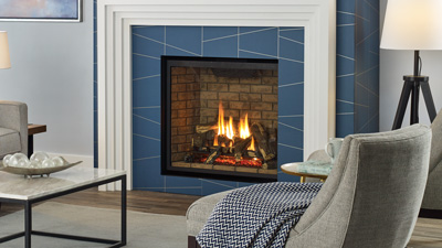 Add traditional style to any home with traditional gas fireplaces