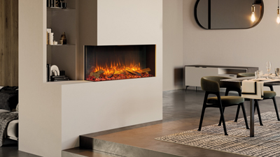 Skope E110 3-sided Electric Fireplace