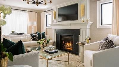 Direct Vent Fireplace Upgrade with Grandview