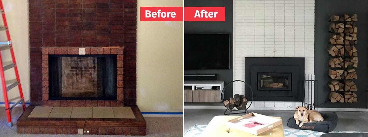 Before & After: A Stylish Babyproof Fireplace