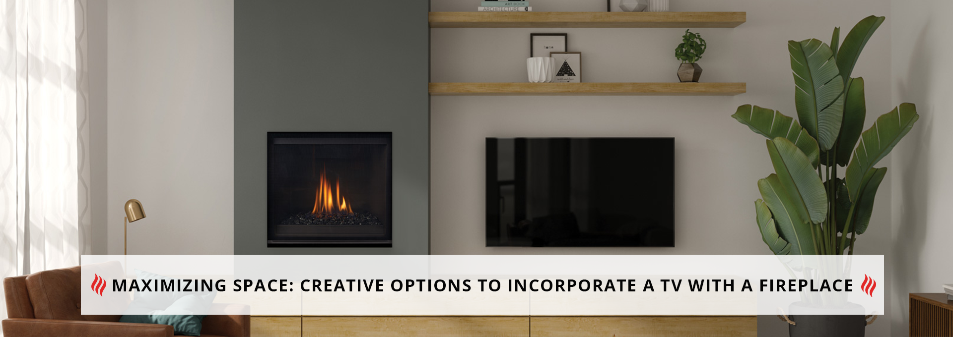 Maximizing Space: Creative Options to Incorporate a TV with a Fireplace 