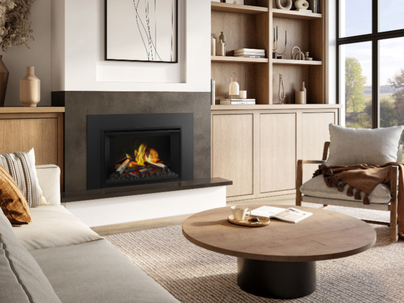 Large LCD Electric Inserts | Ei33LCD Electric Fireplace Insert