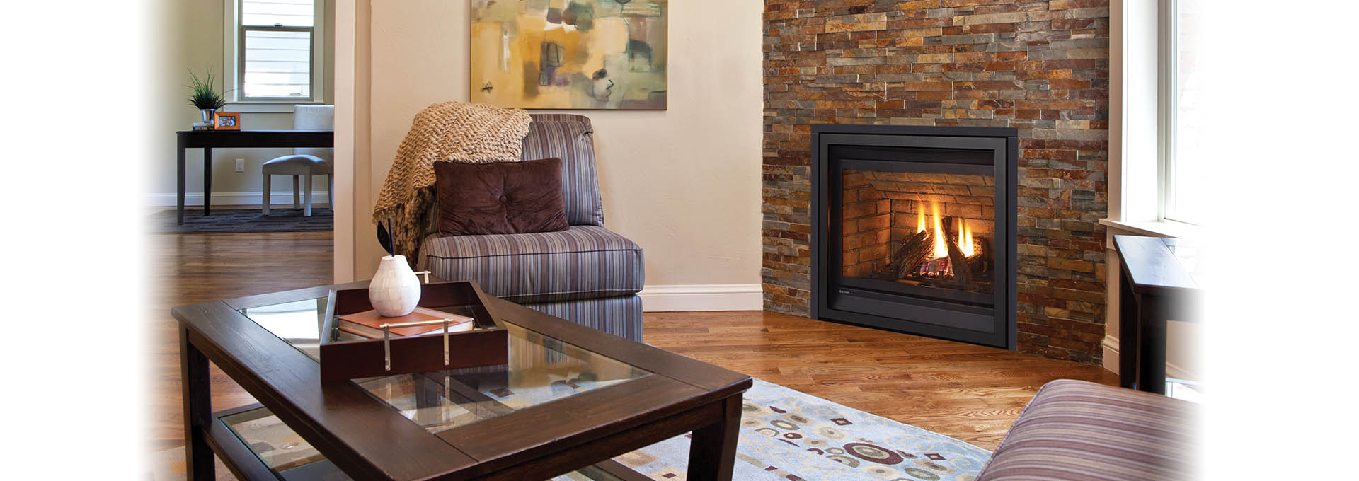 P33E Small Traditional Gas Fireplace | Regency Gas Fireplaces