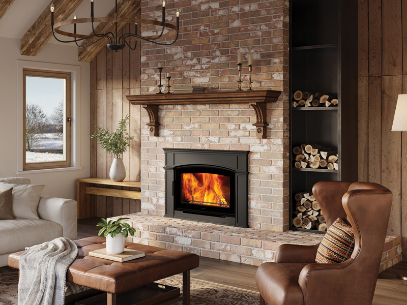 「エリ」 Alterra Pro i3000A Arched Contemporary Wood Insert | Regency
