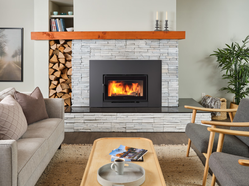 Alterra Pro i3000R Large Flush Contemporary Wood Insert | Regency