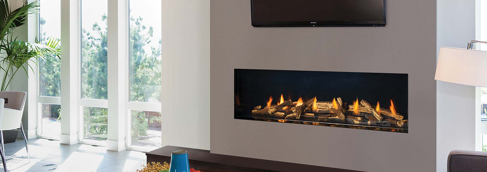New York View 60 Gas Fireplace City Series By Regency