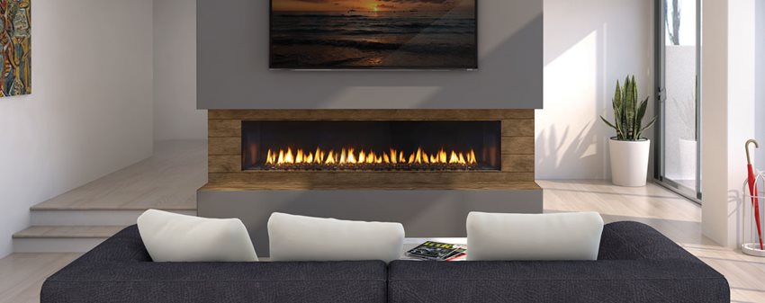 2021 Gas Fireplace Trends, Contemporary Open Fireplace Designs