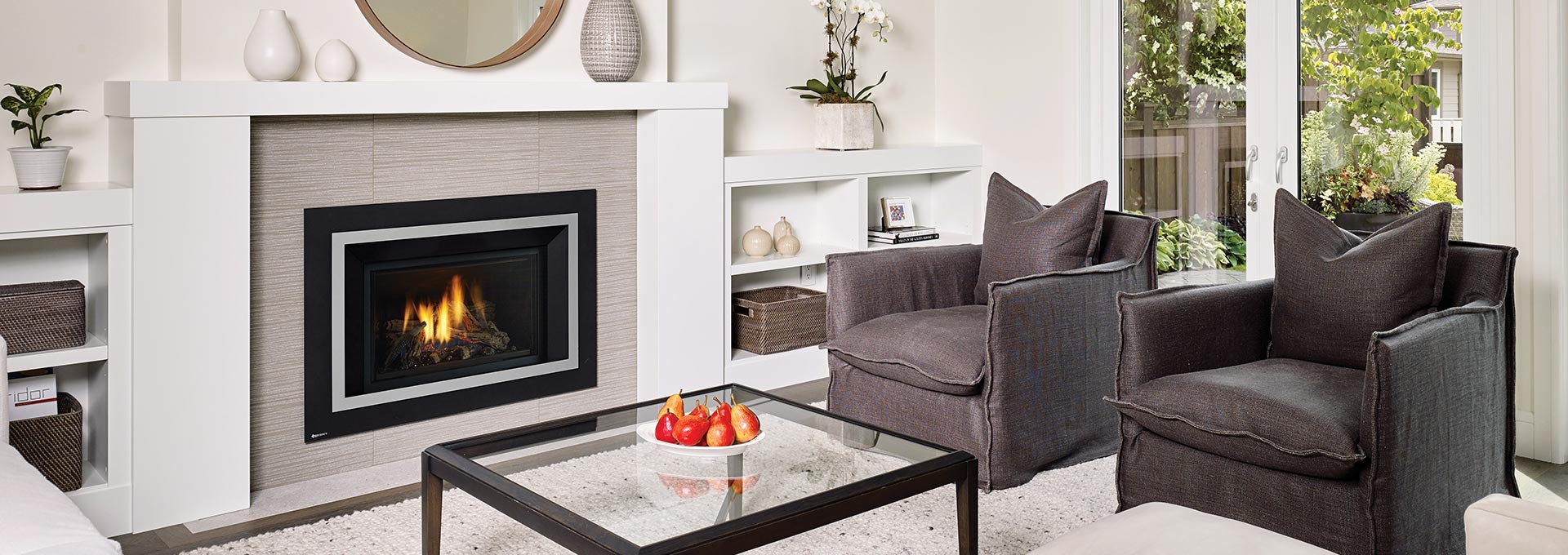 Hri4e Medium Gas Fireplace Insert Regency