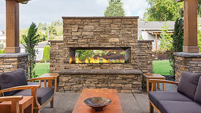 Modern Outdoor Gas Fireplaces Fireplace Kits Regency