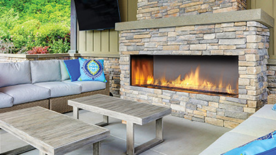 Outdoor Fireplace