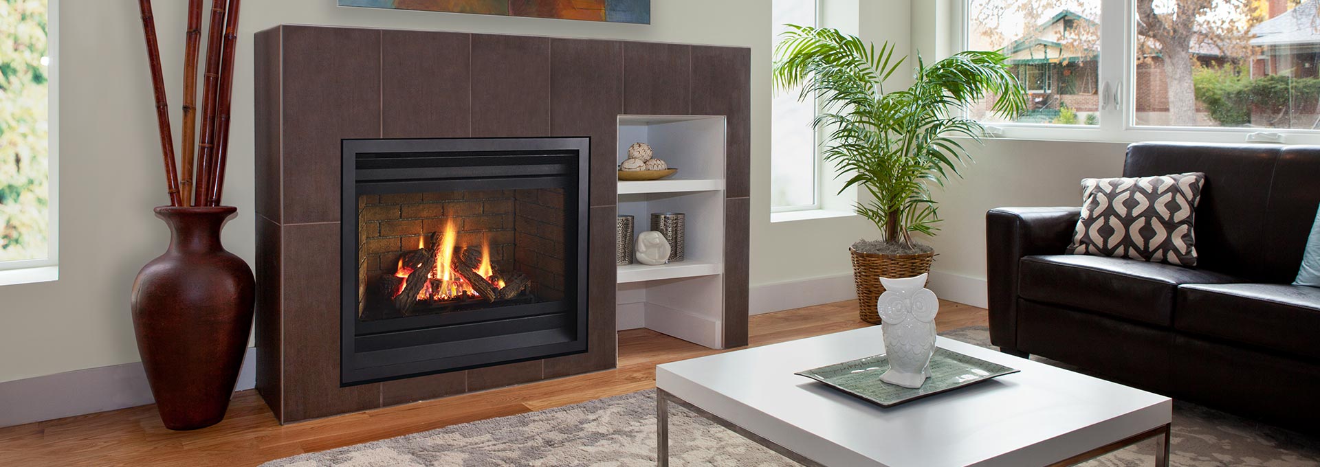 Panorama P36de Traditional Gas Fireplace Regency