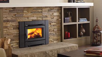 Update that drafty wood fireplace; and still enjoy the warmth and ambience that only wood can provide
