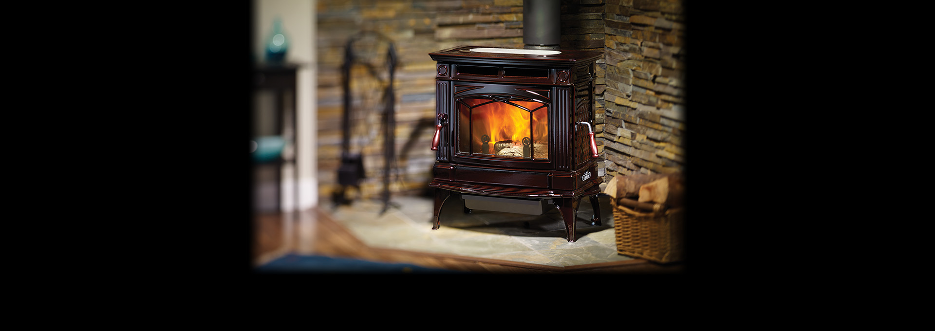 H300 Cast Iron Wood Stove Regency