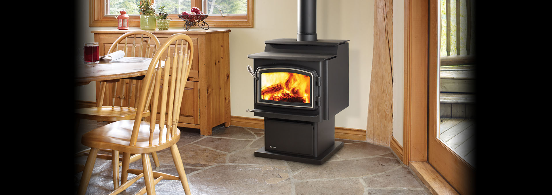 Classic S2400 Medium Wood Burning Stove Regency