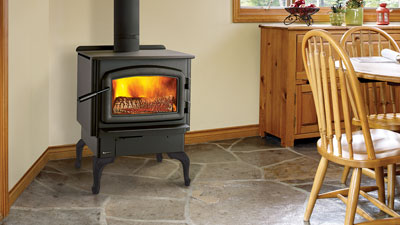 How To Avoid Black Glass on a Wood Stove 