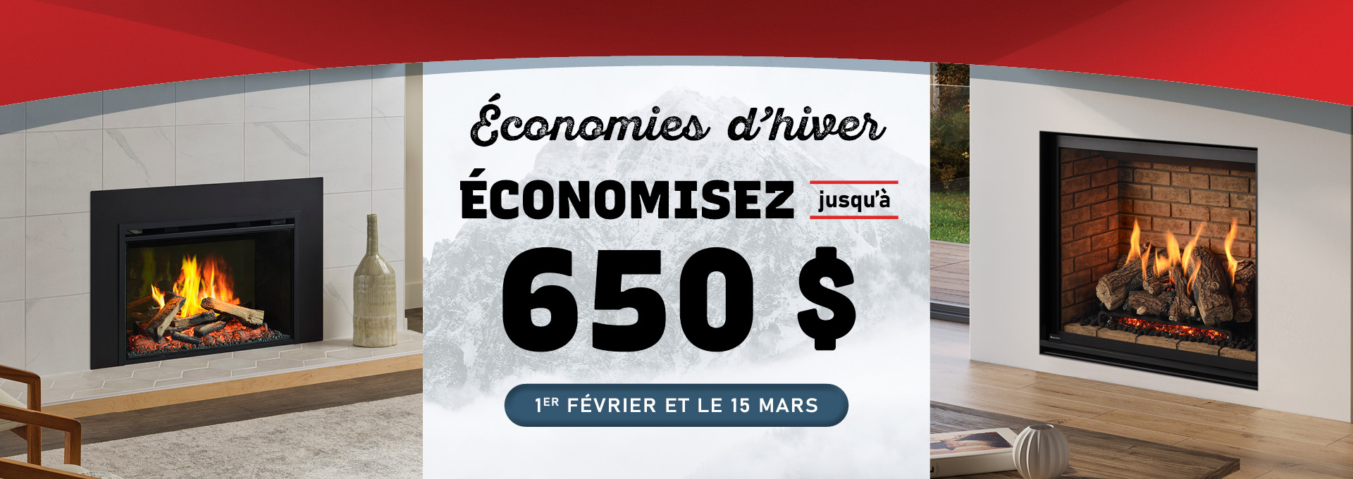 &amp;#201;conomisez jusqu&amp;#39;&amp;#224; 650 $ sur certains foyers Regency