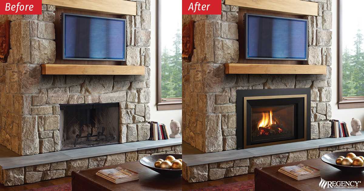 Diffeiate Inserts Fireplaces, Open Hearth Gas Fireplace Insert