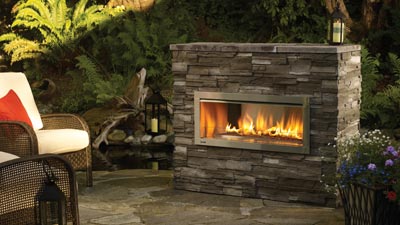 Horizon HZO42 Outdoor Gas Fireplace