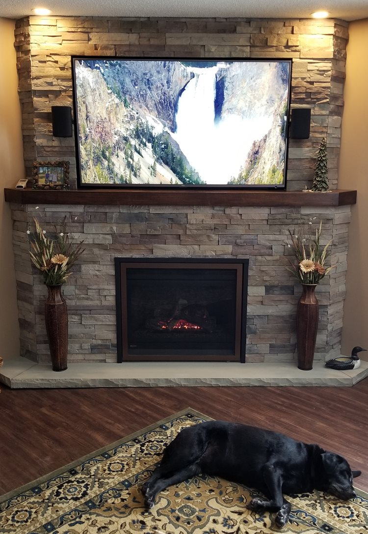 P36 gas fireplace