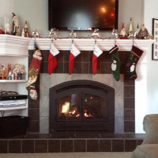 Such a cozy look - P90 gas fireplace