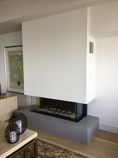 San Francisco Bay 40 gas fireplace